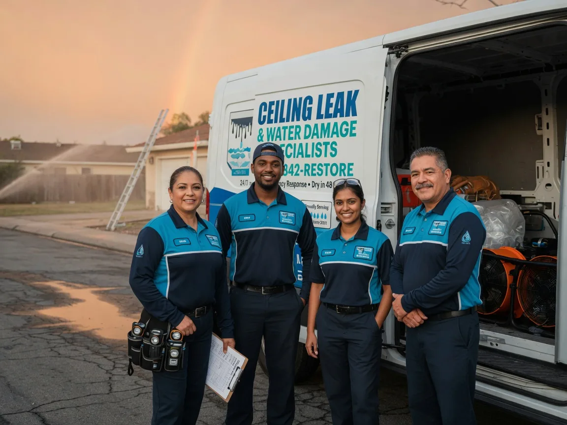 Ceiling Leak Cleanup company in South Mountain, PA