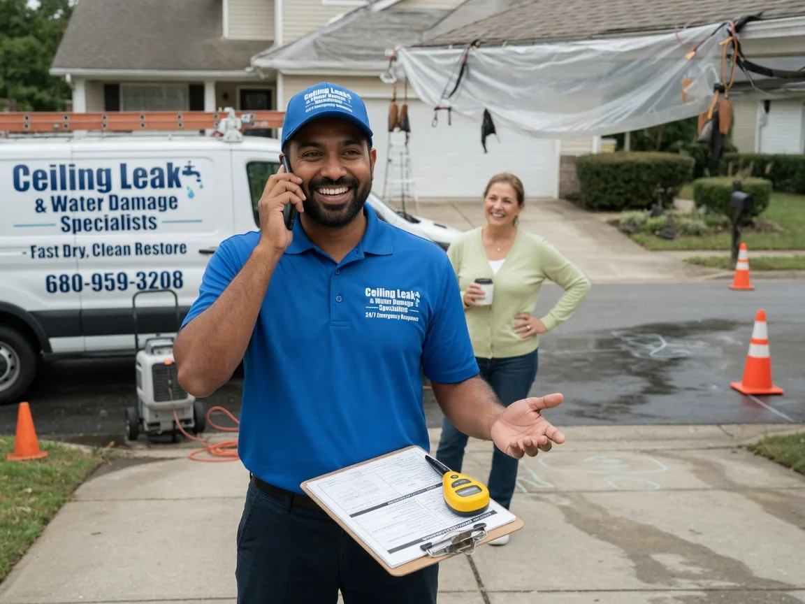 Ceiling Leak Cleanup South Mountain, PA FAQs